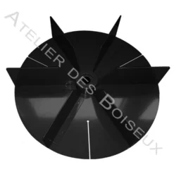 SCHEPPACH - Turbine En Acier Dia. 275 Mm Pour Aspirateur à Copeaux Kity, Scheppach, Woodster, Zipper