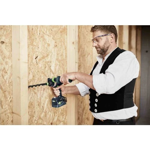 Perceuse-visseuse 18V Festool TDC 18/4 5,2/4,0 I-Plus QUADRIVE + Batteries + Chargeur + Systainer3 - 575602 3 Perceuse-visseuse 18V Festool TDC 18/4 5,2/4,0 I-Plus QUADRIVE + Batteries + Chargeur + Systainer3 - 575602 – Image 3