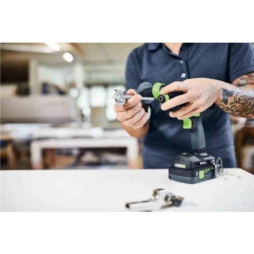 Perceuse-visseuse 18V Festool TDC 18/4 5,2/4,0 I-Plus QUADRIVE + Batteries + Chargeur + Systainer3 - 575602 5 Perceuse-visseuse 18V Festool TDC 18/4 5,2/4,0 I-Plus QUADRIVE + Batteries + Chargeur + Systainer3 - 575602 – Image 5
