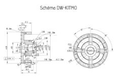 HOLZPROFI - DW-KIT140 Coffret Mandrin 4 Mors & Accessoires -Meilleur Outillage Magasin HOLZPROFI DW KIT140 Coffret mandrin 4 mors Accessoires D