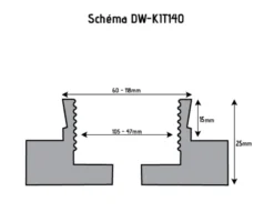 HOLZPROFI - DW-KIT140 Coffret Mandrin 4 Mors & Accessoires -Meilleur Outillage Magasin HOLZPROFI DW KIT140 Coffret mandrin 4 mors Accessoires D 5