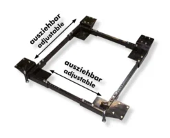 HOLZMANN - UFE300 Socle Universel à Roulettes Pour Transport De Machines à Bois - Capacité 300 Kg